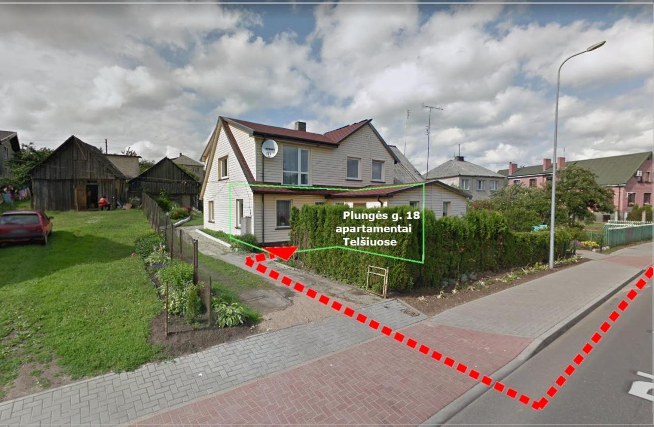 Plunges Gatves 18 Apartamentai Telšiai Kültér fotó